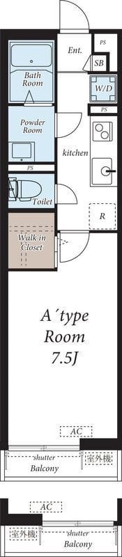 ブランシュバル五反野 102