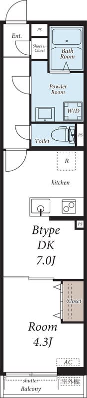 ブランシュバル五反野 105