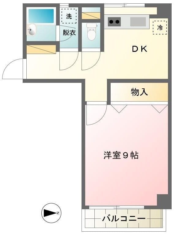 ヴィアセッテ三井 502 間取り図