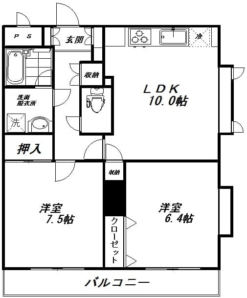 スカイパレス光が丘A棟 102