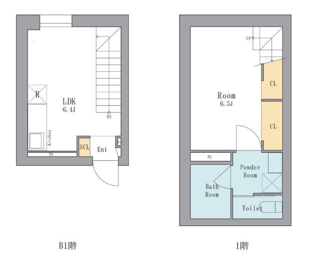 LEGALAND西五反田 101 間取り図