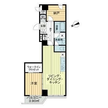 ライオンズステーションプラザ半蔵門 0408 間取り図