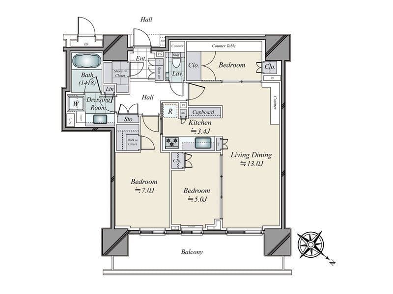 ブランズタワー豊洲 3315