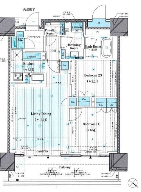 ブランズタワー豊洲 3316