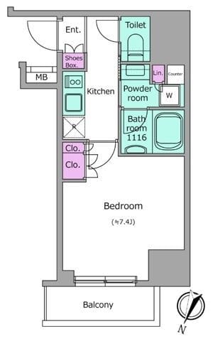 ブラウ門前仲町 0802