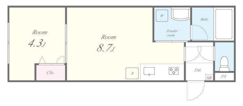 LEAROOMお花茶屋 202