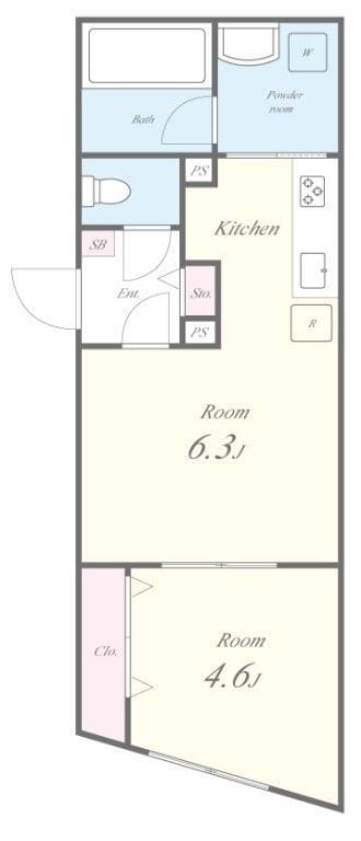 LEAROOMお花茶屋 203