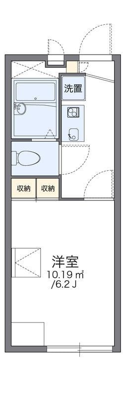 レオパレスメゾンドラフィネ成城 205 間取り図