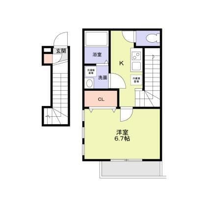 KIRANA/Shantih S201 間取り図