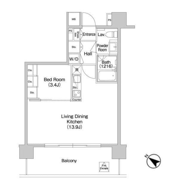 コンフォリア南砂町 1703
