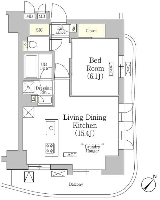 テラス月島 1004