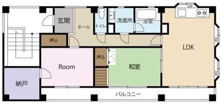 ティンカーベル 301 間取り図