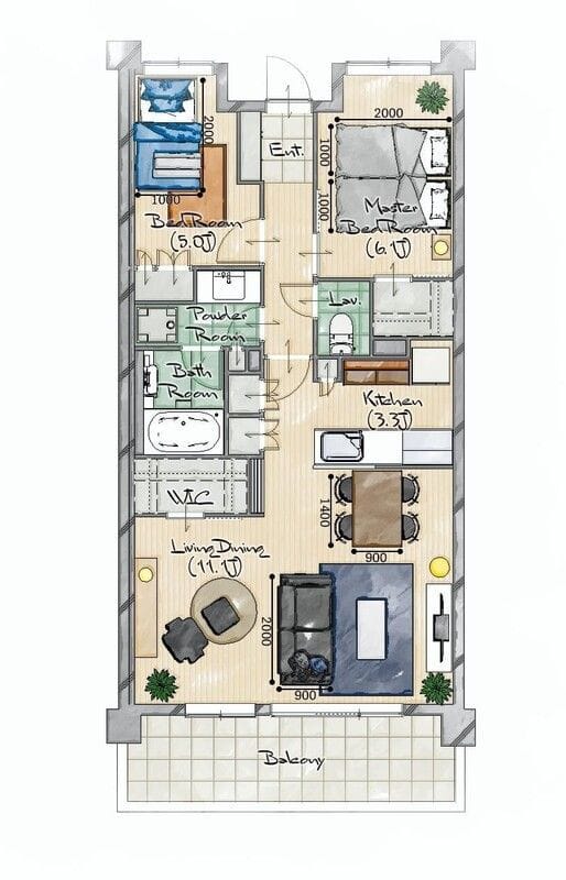 パークアクシス千川 204