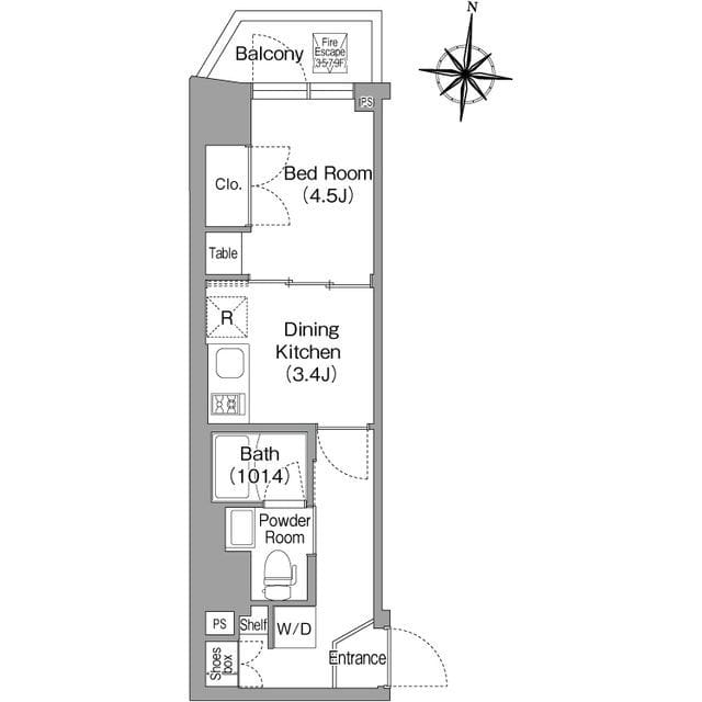 コンフォリア・リヴ木場EASTⅠ 101