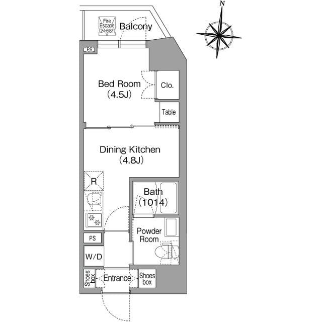 コンフォリア・リヴ木場EASTⅠ 301