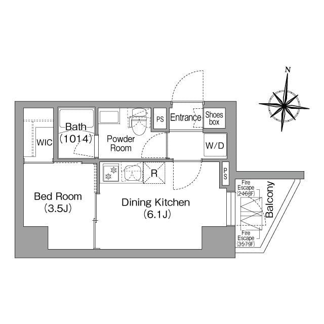 コンフォリア・リヴ木場EASTⅠ 703