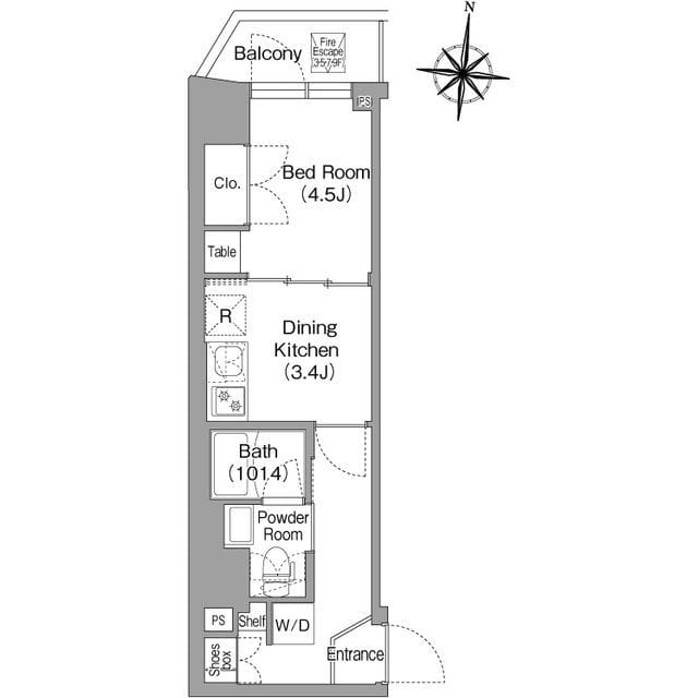 コンフォリア・リヴ木場EASTⅠ 802