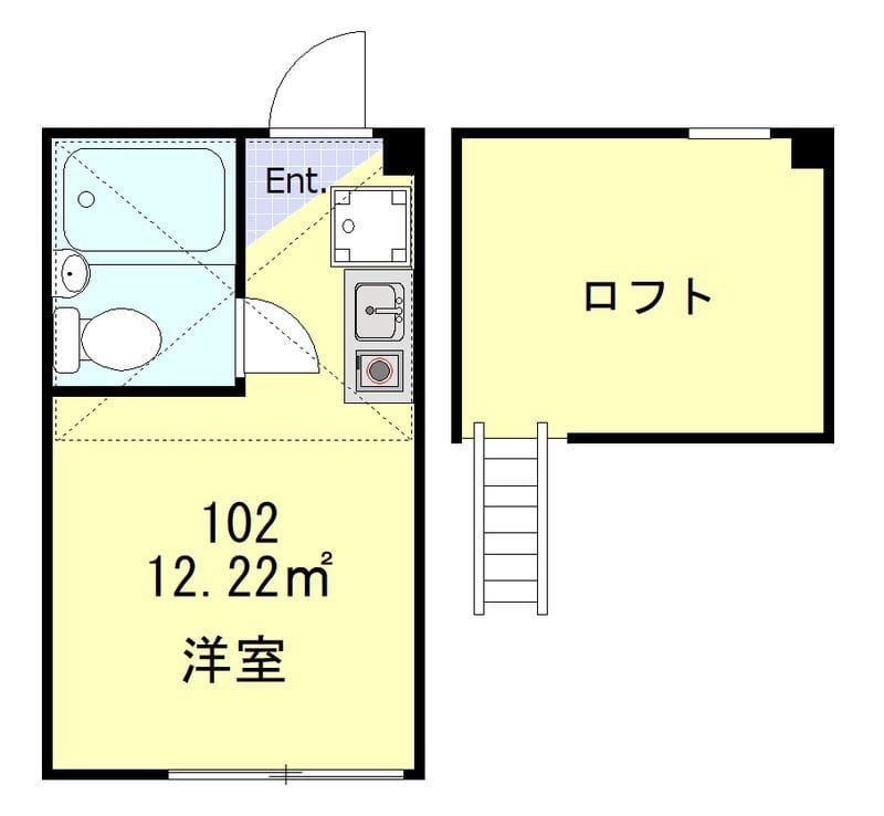 クレール上野 102