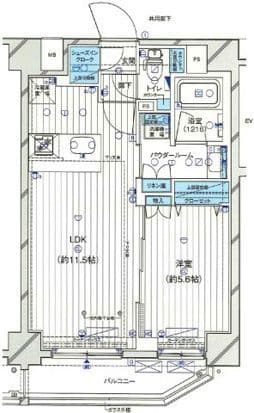 GENOVIA小村井(ジェノヴィア小村井) 210 間取り図