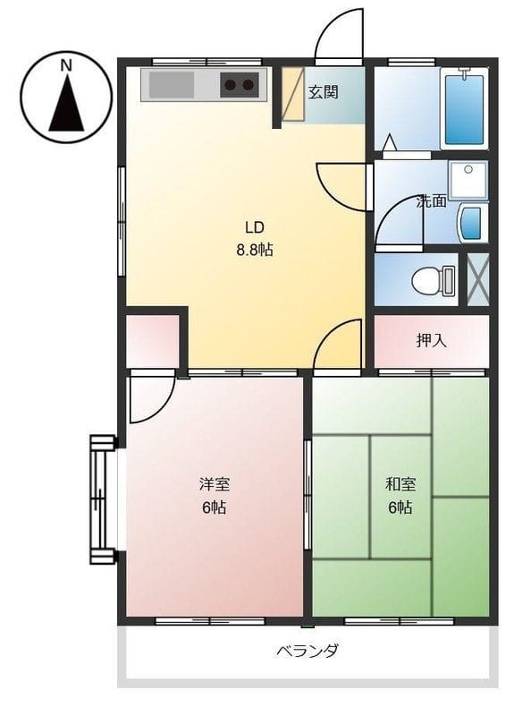 IK五反野ハイツ 206