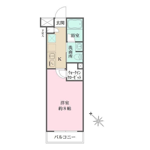 ベルフェリーク西小山 104