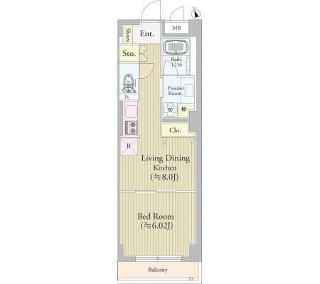 西荻HILLS 101 間取り図