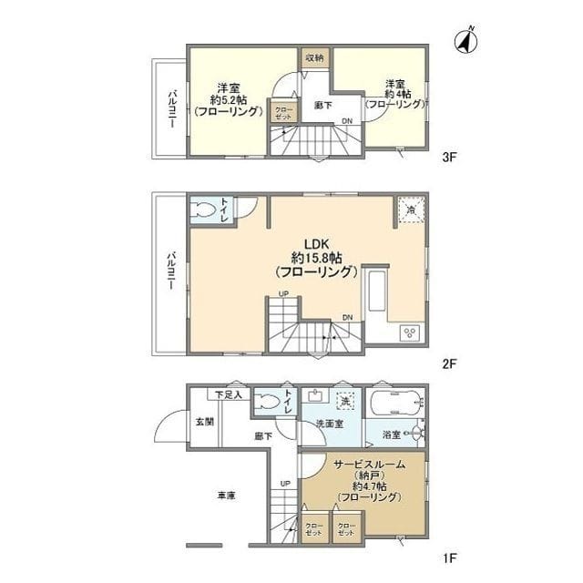 Kolet柴又#04 22万円/入力なし/なし 間取り図