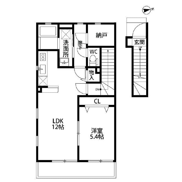 アムール 新町 201