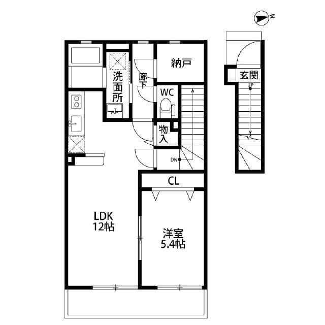 アムール 新町 202