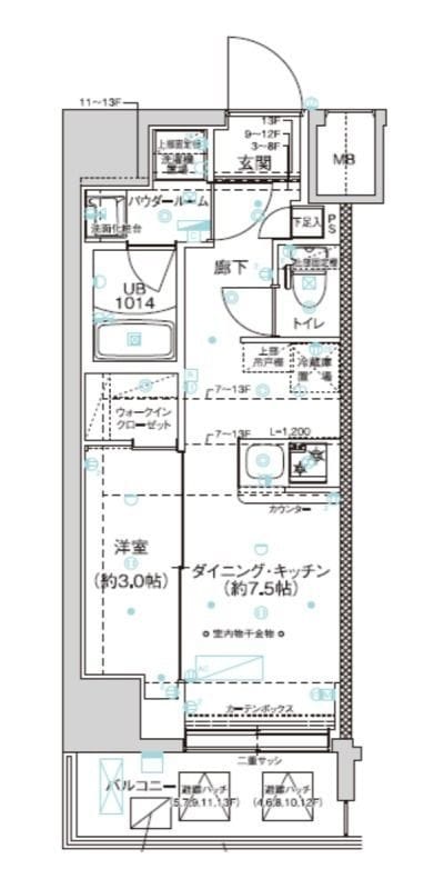 スパシエ新板橋 7F