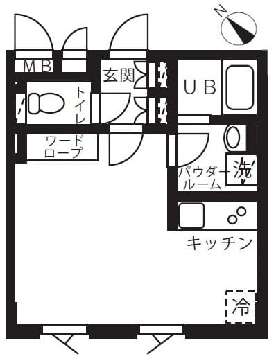 ジェイエムケー田園調布 0303 間取り図