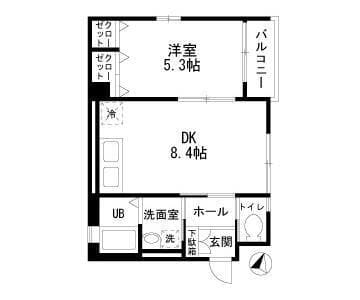 ベルジュ田園調布 D棟 202