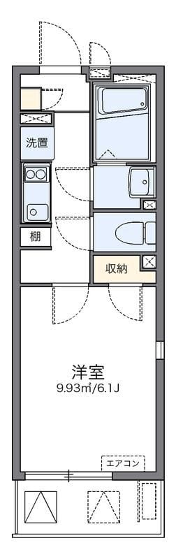 レオネクストサタケハイム 201 間取り図