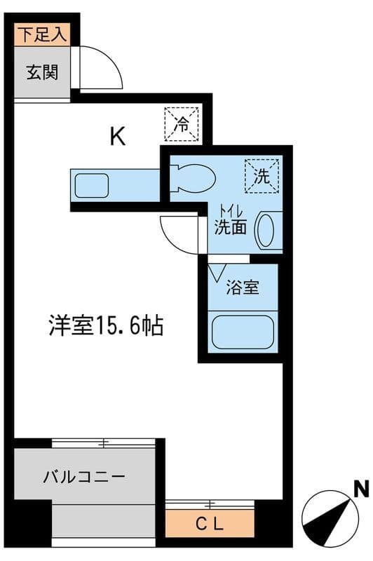 JMFレジデンス新横浜 0304 間取り図