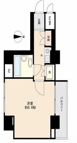 ヴェラハイツ蔵前 406