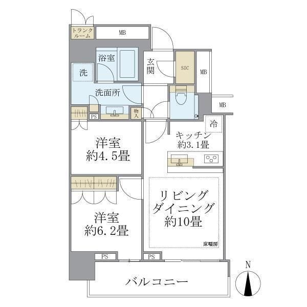 ザ・パークハウス晴海タワーズティアロレジデンス 2911