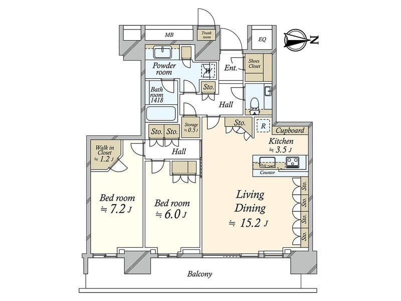 ザ・パークハウス晴海タワーズティアロレジデンス 3613