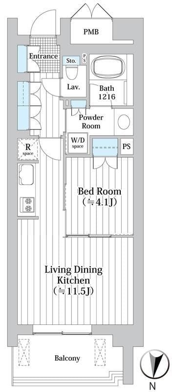 アビティグランデ砧 (B棟) 2211
