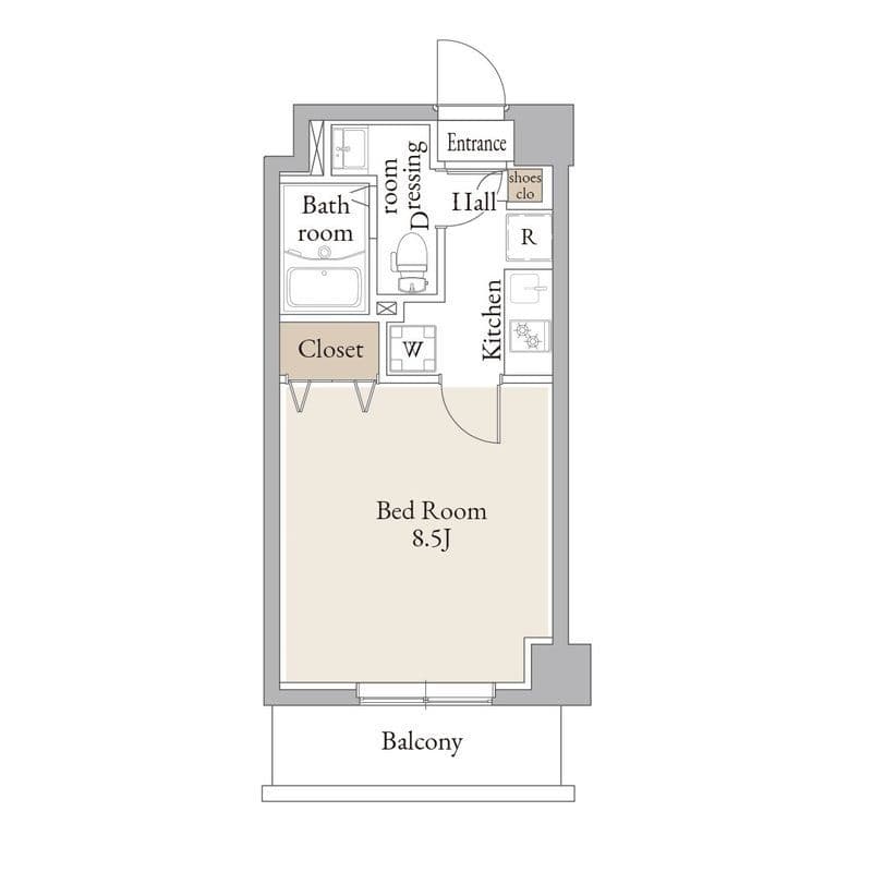 グランカーサお花茶屋 0311 間取り図