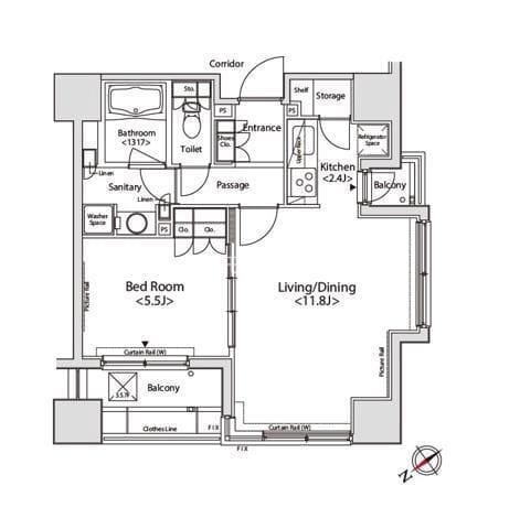 カスタリア目黒かむろ坂 512