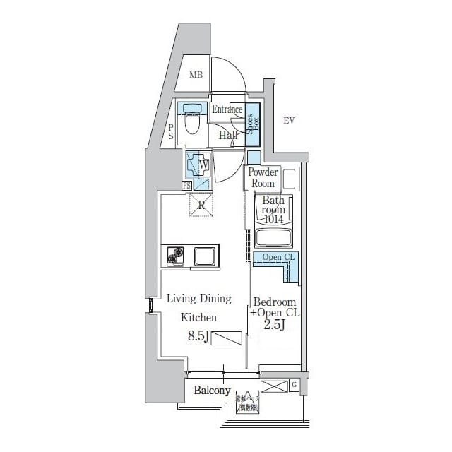 デュオフラッツ品川戸越 901