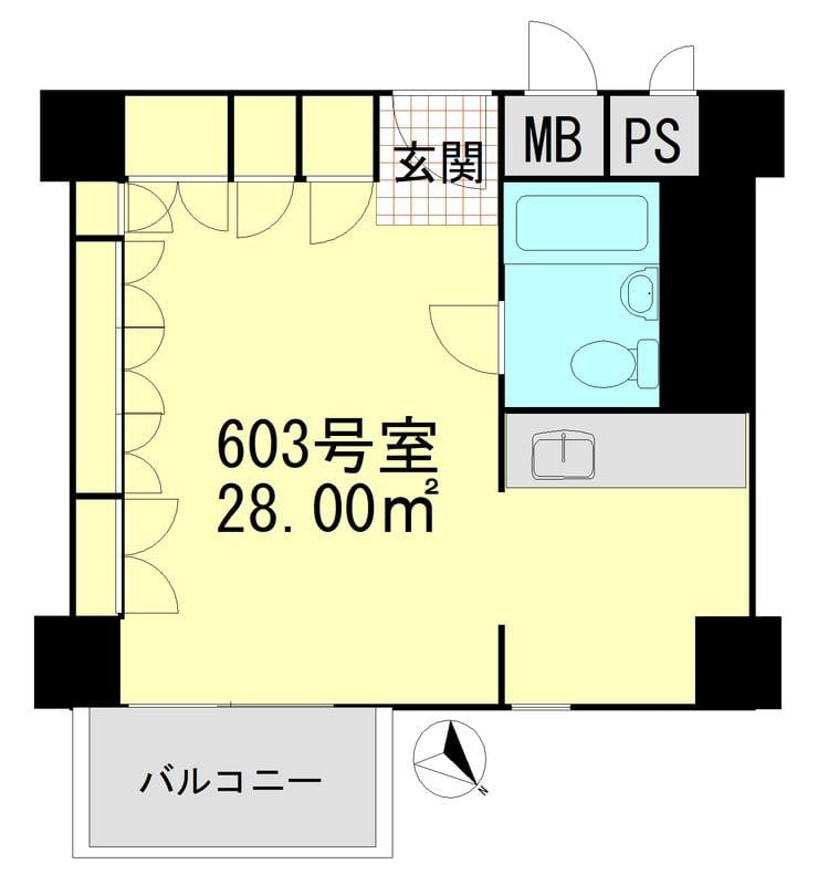 月島ハイツ 603