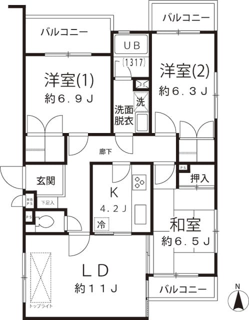 カスティーヨ杵島 304