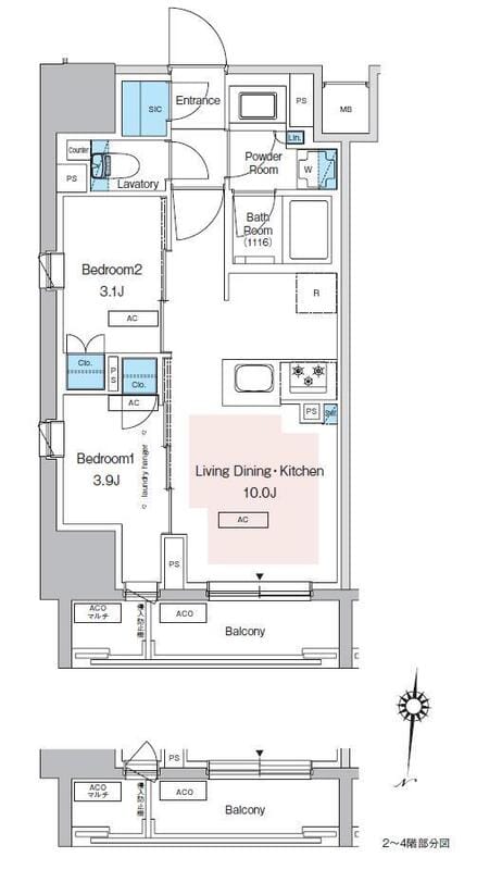 プレディアコート錦糸町スカイビュー 1005