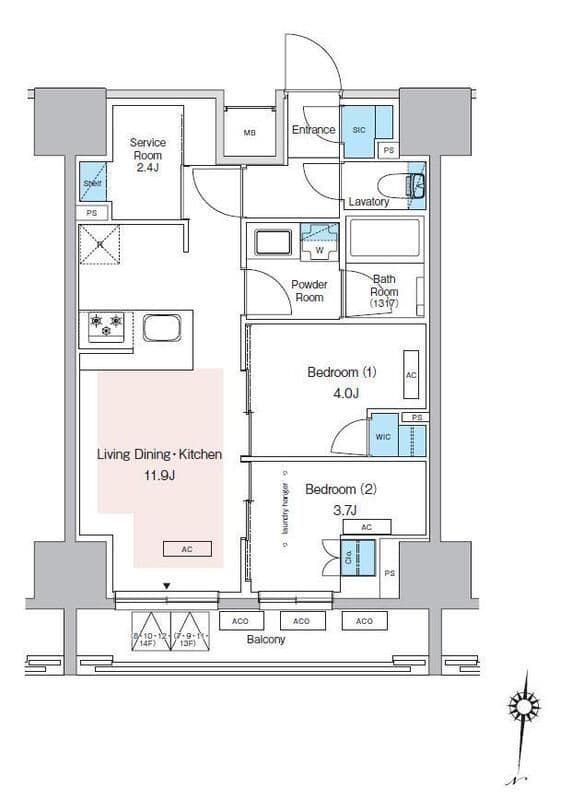 プレディアコート錦糸町スカイビュー 1203