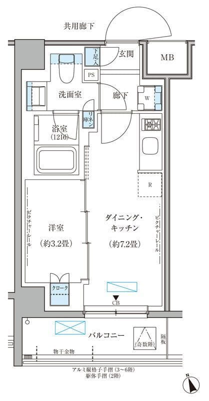 パークアクシス文京本郷 616