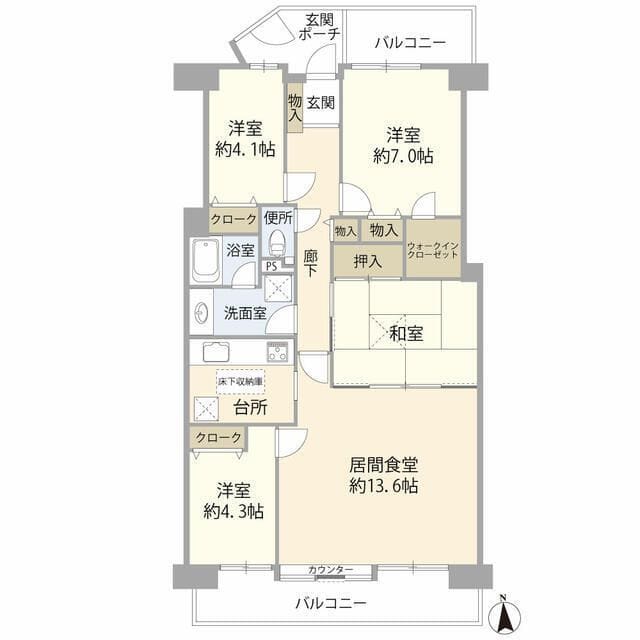 ツインシティ東砂アネックス 1108