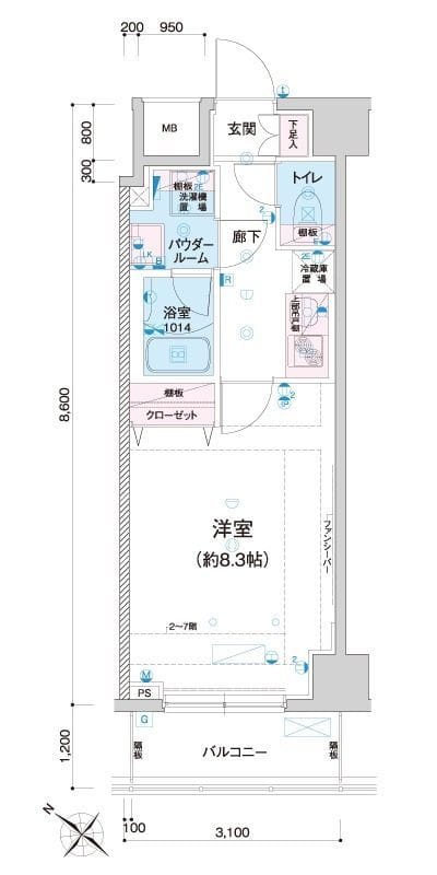 リヴシティ西川口五番館 303