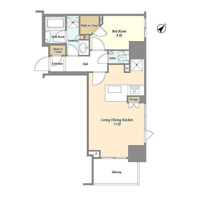 ドゥーエ月島Ⅱ 1001
