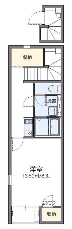 レオネクストYS 201 間取り図
